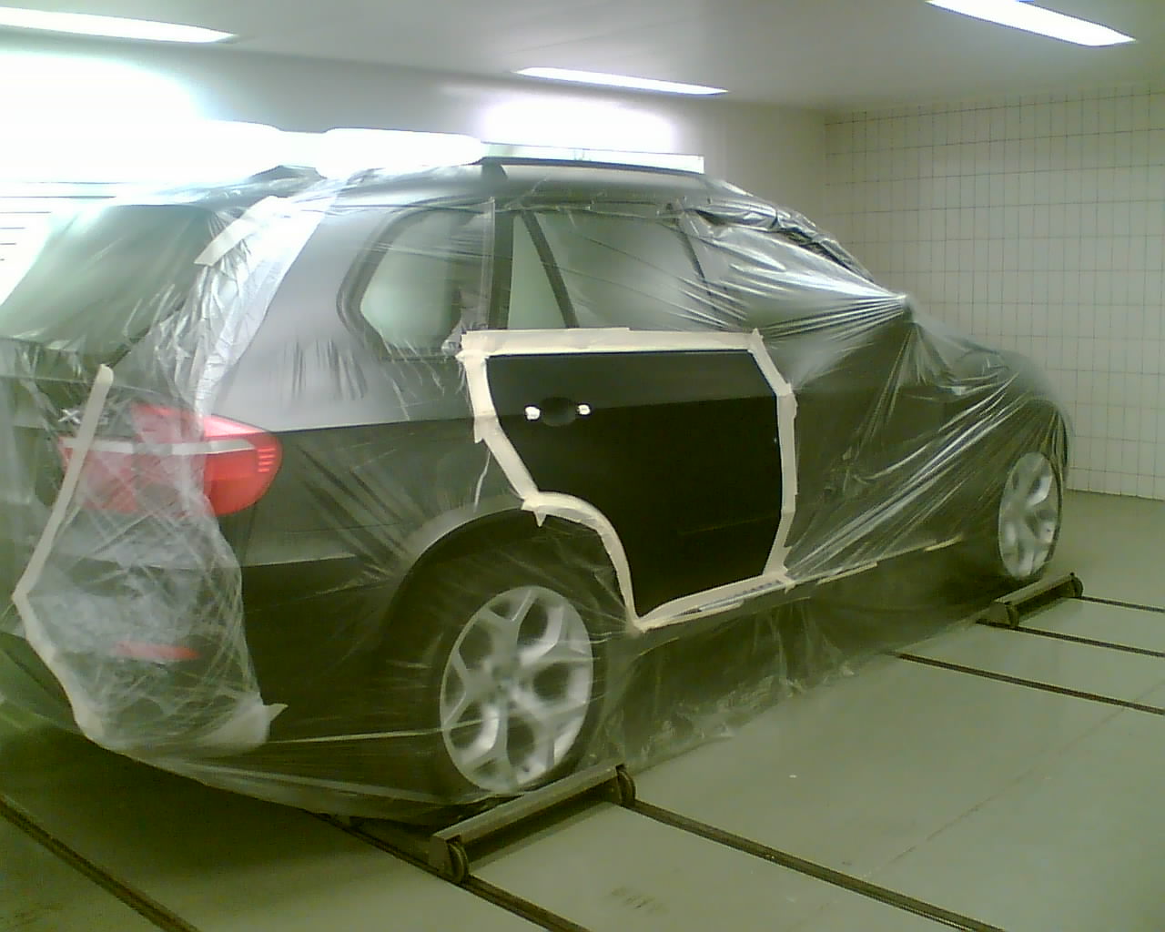 Economy Vehicle Masking Film 5m x 120m Vehicle seat protection and